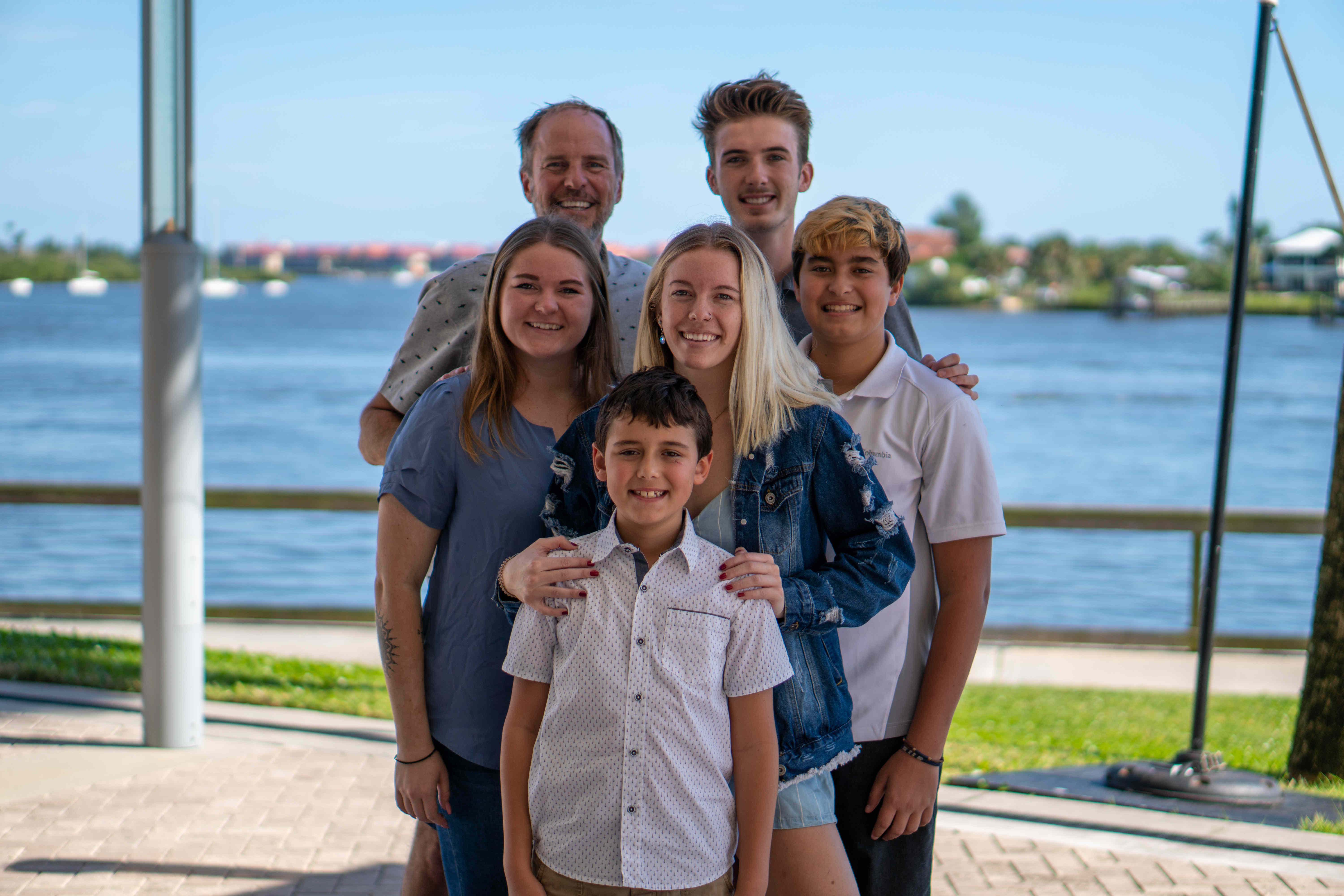 John Nelson and his children